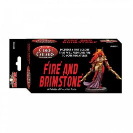 Fast Pallet Paint Set: Fire and Brimstone - Hot Reds (6 Colors)