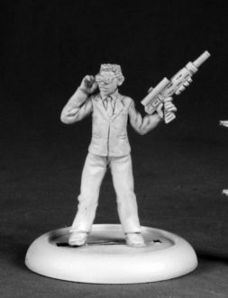 RPR50203 Reaper Miniatures - Chronoscope: Government Agent Smith
