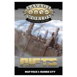Rifts: Savage Worlds: Map Pack 1 Ruined City
