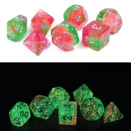 7 Piece Dice Set Lotus
