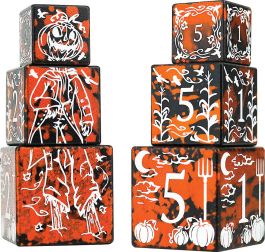Scarecrow Stackable D6 Dice (3)