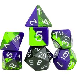RPG Dice Set (7): Sea Glass