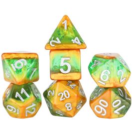 RPG Dice Set (7): Rainforest