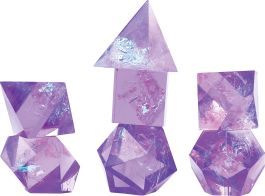 RPG Dice Set (7): Cloak & Dagger - Purple
