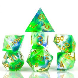 RPG Dice Set (7): Sharp Cyprus