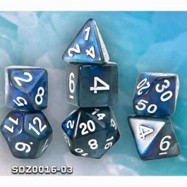 RPG Dice Set (7): Treasure Series - Sapphire