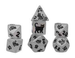 Role Playing Game Dice Set (7): Shimmerpaw