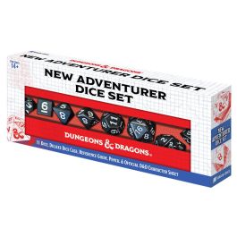 Dungeons & Dragons New Adventurer Set with Black Dice