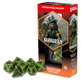 Dungeons & Dragons Adventure Dice: Barbarian (Green / Brown)