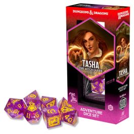 Dungeons & Dragons Adventure Dice: Tasha the Witch Queen (Sharp-Edged Dice Set)