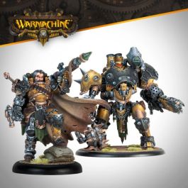 Warmachine: Mercenary - Magnus the Unstoppable and Invicus (Super Heavy Warjack)