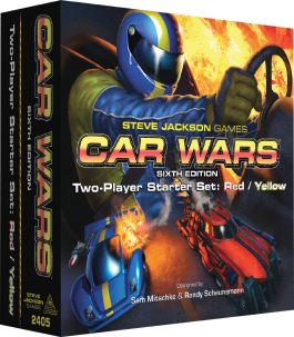 Car Wars: 2 Player Starter Set Red/Yellow