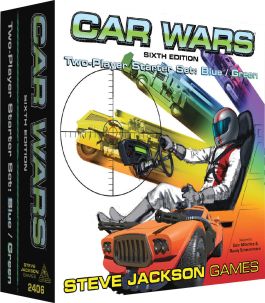 Car Wars: 2 Player Starter Set Blue/Green