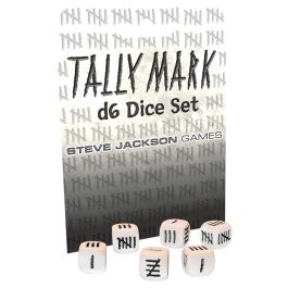 Dice: d6 Tally Mark Dice Set (6)