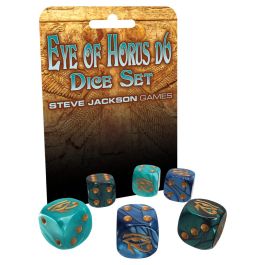 Dice: d6 Eye of Horus Dice Set (6)