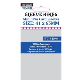 Deck Protector Sleeves: Mini USA 41x63mm (110)