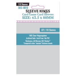 Deck Protector Sleeves: Card Game 63.5x88mm (110)
