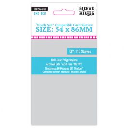 Deck Protector Sleeves: North Sea 54x86mm (110)