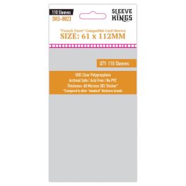 Deck Protector Sleeves: French Tarot 61x112mm (110)