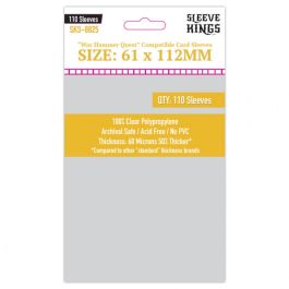 Deck Protector Sleeves: War Hammer Quest 75x110mm (110)