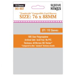 Deck Protector Sleeves: Zombicide 76x88mm (110)