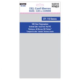 Deck Protector Sleeves: 5XL 120x210mm (110)