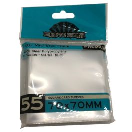 Deck Protection: Premium Square Card Sleeves (55)