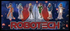 Robotech: Attack on the SDF-1 - Standees
