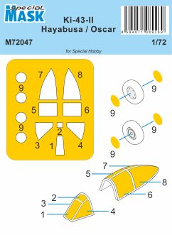 Special Mask 1/72 Ki-43-II Hayabusa MASK
