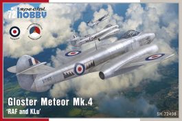 Special Hobby 1/72 Gloster Meteor Mk.4 'RAF and KLu'