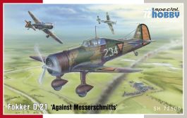 Special Hobby 1/72 Fokker D.21 Against Messerschmitts