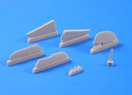 CMK 1/48 P-39D,F,K,M,N,Q Airacobra-Control Surf for HAS