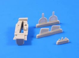 CMK 1/48 P-39D,F,K,M,N,Q Airacobra-Front+Main Wheels for HAS