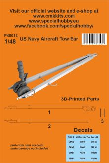 Special Hobby 1/48 3D Printed US Navy Aircraft Tow Bar