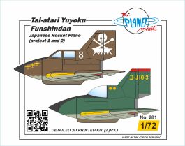 Planet Models 1/72 Tai-atari Yyoku Funshindan Japanese Rocket Plane (project 1 and 2)