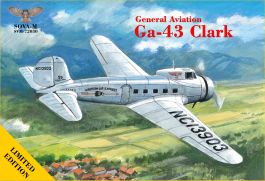 Sova-M 1/72 GA-43 "Clark" airliner ( in "Western Air express" livery)