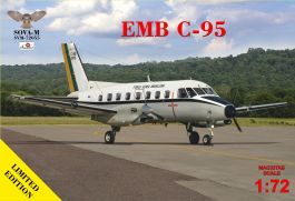 Sova-M 1/72 EMB C-95 "Bandeirante" patrol airplane (in service of "Forca Aerea Brasileira" - 2 liveries)