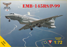 Sova-M 1/72 EMB-145RS/R-99 Recon Aircraft (2 assembly versions/ Mexican and Brazilian A.F.)