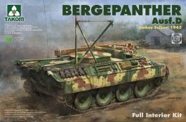Takom 1/35 Bergepanther Ausf. D Umbau Seibert 1945 (Full Interior Kit)