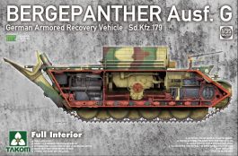 Takom 1/35 Bergepanther Ausf.G German Armored Recovery Vehicle Sd.Kfz.179 w/ full interior kit