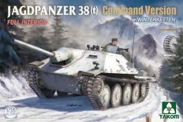 Takom 1/35 Jagdpanzer 38(t) Command Version w/Winterketten