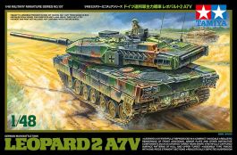 Tamiya 1/48 German Main Battle Tank Leopard 2 A7V