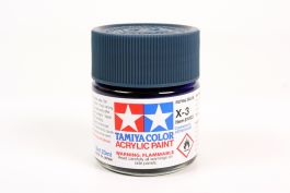 Tamiya Acrylic X-3 Royal Blue (6 Pack)