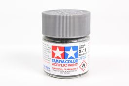 Tamiya Acrylic X-11 Chrome Silver (6 Pack)