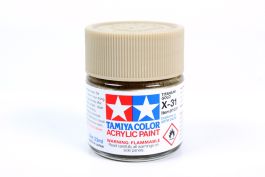 Tamiya Acrylic X-31 Titanium Gold (6 Pack)