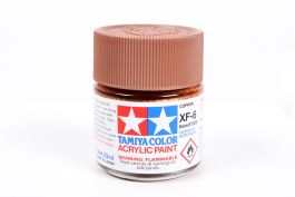 Tamiya Acrylic XF-6 Copper (6 Pack)