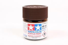 Tamiya Acrylic XF-10 Flat Brown (6 Pack)