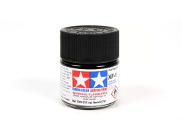 Tamiya Acrylic Mini XF-1 Flat Black (6 Pack)