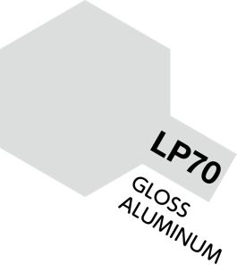 Tamiya Lacquer LP-70 Gloss Aluminum (6 Pack)
