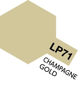 Tamiya Lacquer LP-71 Champagne Gold (6 Pack)